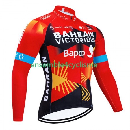 Maillot Cyclisme Manches Longues Bahrain Victorious 2023